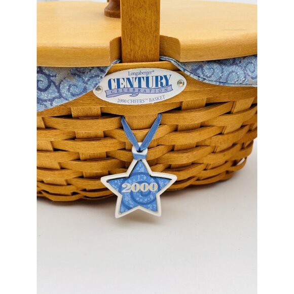 Longaberger Century Celebration Collectors Club/2000 Cheers Basket Lot - Picture 2 of 9